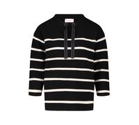betty barclay - so cosy - - Sweatshirt schwarz/beige - Gr. - 38
