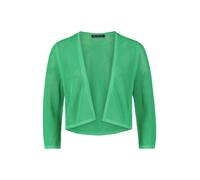 Betty Barclay Strickjacke Sommer 3/4-Arm V-Ausschnitt Damen Gr. 38 Islandgrün