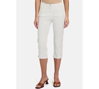 BETTY BARCLAY Hose Slim Fit 3/4 weiss | 42