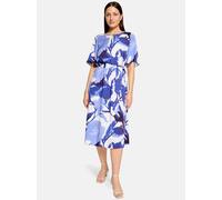 Betty Barclay Sommerkleid Damen Viskose blau, 46