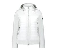 Betty Barclay - Steppjacke mit Kapuze und Reißverschluss weiß - Gr. - 40