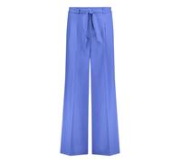 Stoffhose BETTY BARCLAY "Damen unifarben", Damen, Gr. 36, Normalgrößen, adria blau, Obermaterial: 86% Polyester, 14% Elasthan, relaxed fit lang, Hosen Stoffhose (87953339-36) adria blau