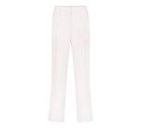 Stoffhose BETTY BARCLAY "Damen unifarben", Damen, Gr. 40, Normalgrößen, grau beige, Obermaterial: 96% Polyester, 4% Elasthan, relaxed fit lang, Hosen Stoffhose (47224603-40) grau beige