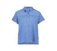 Klassische Bluse BETTY BARCLAY "Damen mit Kragen", Damen, Gr. 36, blau (blau, weiß), Obermaterial: 86% Viskose, 14% Polyamid, gerade normal, Blusen (13004101-36) blau, weiß