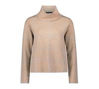 Strickpullover BETTY BARCLAY "Damen mit Lurexfaden", Damen, Gr. 44, beige (patch beige, grau), Strick, Obermaterial: 45% Viskose, 24% Polyester, 21% Polyamid, 10% Polyester, lässig geschnitten normal,