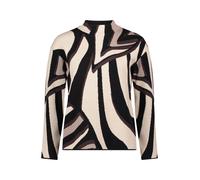 Strickpullover BETTY BARCLAY "Damen mit Stehkragen", Damen, Gr. 36, beige, taupe, Strick, Obermaterial: 45% Viskose, 24% Polyester, 21% Polyamid, 10% Polyester, gerade normal, Pullover Strickpullover