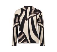 Strickpullover BETTY BARCLAY "Damen mit Stehkragen", Damen, Gr. 46, beige, taupe, Strick, Obermaterial: 45% Viskose, 24% Polyester, 21% Polyamid, 10% Polyester, gerade normal, Pullover Strickpullover