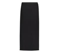 Maxirock BETTY BARCLAY "Damen mit Seitenschlitzen", Damen, Gr. 42, schwarz, Strick, Obermaterial: 55% Viskose, 30% Polyester, 15% Polyamid, figurbetont lang, Röcke Maxirock (50834100-42) schwarz