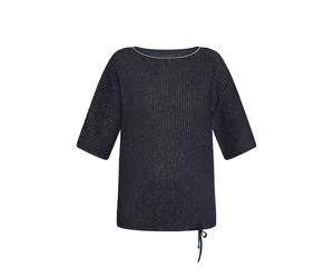 Betty Barclay - Strukturshirt blau - Gr. - 44