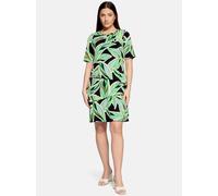Betty Barclay - Stufenkleid Green/Cream - Gr. - 48