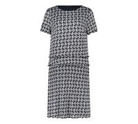 Betty Barclay - Stufenkleid Dunkelblau/Weiß - Gr. - 46