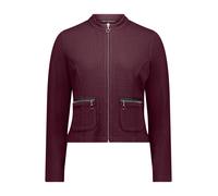 Betty Barclay - Sweatjacke Maroon Banner - Gr. - 38