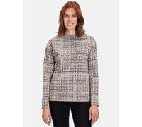 Betty Barclay Damen Sweatshirt mit Kragen, gray, Gr. 36