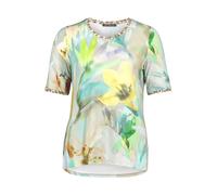 Betty Barclay - T-Shirt mit floralem Allover-Print grün - Gr. - 40