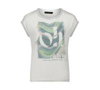 Betty Barclay - T-Shirt mit grafischem Print und überschnittenen Schultern weiß - Gr. - 46