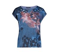 Betty Barclay - T-Shirt mit Muster-Print blau - Gr. - 40