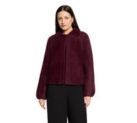 Betty Barclay Teddyjacke in Aubergine - Größe 36 | Damenjacken
