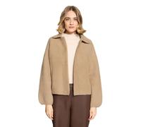 Betty Barclay Teddyjacke in Camel - Größe 48 | Damenjacken