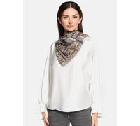 Modetuch BETTY BARCLAY "Damen Tuch mit Aufdruck", Damen, Gr. ACC, grau (grau, beige), Web, Polyester, Modetücher (53368741-0) grau, beige