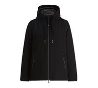 Wendejacke BETTY BARCLAY "Damen Wendejacke mit Kapuze", Damen, Gr. 38, schwarz, Obermaterial: 88% Polyester, 12% Elasthan. Füllung: 100% Polyester., tailliert, abnehmbar, Jacken (55857617-38) schwarz