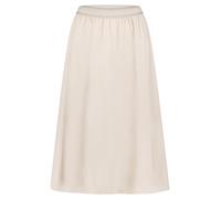 Midirock BETTY & CO "Damen mit elastischem Bund", Damen, Gr. 36, grau, Obermaterial: 61% Baumwolle, 34% Polyester, 5% Elasthan, figurumspielend lang, Röcke (27370606-36) grau