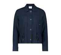 Betty & Co Damen Casual-Jacke mit Taschen 42, Dunkelblau