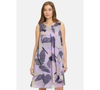 Betty & Co Damen Chiffonkleid im Layer Look 38, Lilac/Nature