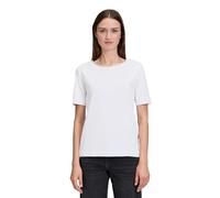 Betty & Co Damen T-Shirt Rundhals Basic 95% Baumwolle/5% Elasthan Weiß XL