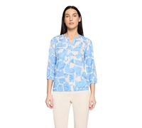 Betty & Co - Schlupfbluse Blau/Weiß - Gr. - 38