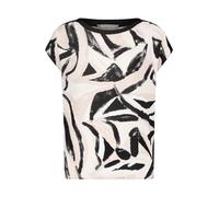 Betty & Co Damen Blusenshirt mit Print Nature-Black,36