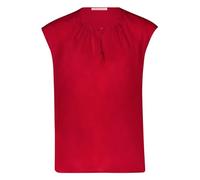 Blusentop BETTY&CO "Betty & Co mit Raffung" Gr. 42, rot (dunkelrot) Damen Blusen (83204057-42) dunkelrot