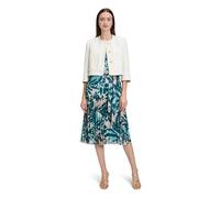 Betty & Co Damen Bolero-Jacke mit aufgesetzten Taschen 38, Nature Melange