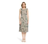 Betty & Co - Chiffonkleid nature/green - Gr. - 38