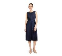 Betty & Co Damen Chiffonkleid mit Plissee 38, Navy Blue