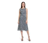Betty & Co - Chiffonkleid nature/dark blue - Gr. - 44