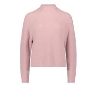 Betty & Co Damen Grobstrick-Pullover mit hohem Kragen 44, Rose Melange