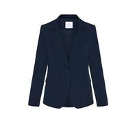 Betty & Co Damen Klassischer Blazer mit Taschen 42, Dunkelblau