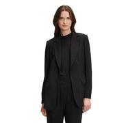 Betty & Co Damen Longblazer mit Taschen Schwarz,36