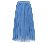 Betty & Co Damen Midirock mit Plissee 42, Blau