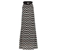 Betty & Co Damen Neckholder Kleid ohne Arm Schwarz/Weiß,42