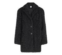 Plüschjacke BETTY&CO "Betty & Co mit Reverskragen" Gr. 44, schwarz Damen Jacken (98216144-44) schwarz