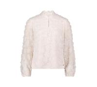 Betty & Co Damen Schlupfbluse mit Muster 44, Cream