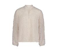 Betty & Co Damen Schlupfbluse mit Struktur 44, Cream