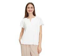 Betty & CO Damen Kurzarm-Shirt White rohweiß Größe XXL