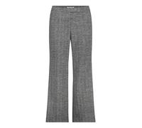 Betty & Co Damen Stoffhose mit Lurexfaden 40, Schwarz/Grau