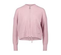 Strickjacke BETTY&CO "Betty & Co Strick-Cardigan mit Reißverschluss" Gr. 46, rosa (rose melange) Damen Strickjacken (45007411-46) rose melange