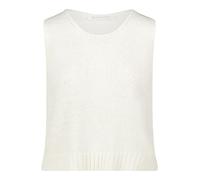 Stricktop BETTY & CO "Damen mit Rundhalsausschnitt", Damen, Gr. 44, rohweiß, Strick, Obermaterial: 65% Polyacryl, 35% Polyamid, gerade kurz, Rundhals, Tops Stricktop (56171205-44) rohweiß