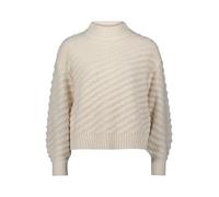 Betty & Co Damen Strickpullover mit Struktur 42, Cream