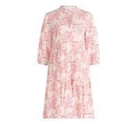 Betty & Co Damen Stufenkleid mit Stickerei 38, Rosé/Pink