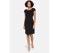 Betty&Co Minikleid »mit Gürtel«, Schwarz SIZE,38|36|40|42|46|44